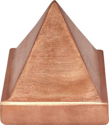 vastu vardan Vastu Copper Pyramid For Vastu Shastra Remedy { Pack of 1 } Decorative Showpiece  -  7 cm