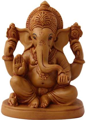 SHREE RAM IMPEX Lord Ganesha Idol Murti Showpiece Home Office Temple Decorative Showpiece  -  6 cm