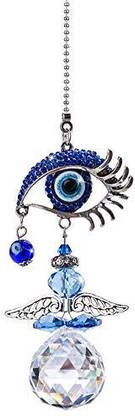 D.B.Z. D.B.Z. Evil Eye Wall Hanging for Diwali Gifts/Perfect for Car Hanging Crystal Windchime