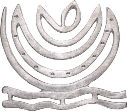Plus Value Ishanya Zinc Helix North East Vastu Dosha Remedies 6" 3pcs Decorative Showpiece  -  15 cm