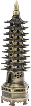 Lilone Pagoda Education Tower for Student Good Luck Decorative Showpiece  -  13 cm