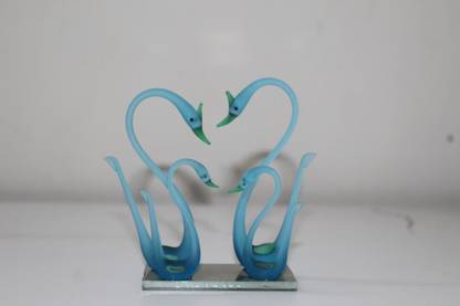 akriti Premium Quality Bird family Decorative Showpiece  -  10 cm