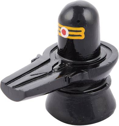 SBBCO Divine Edge Shivam Aura – Sacred Shivling for Home & Mandir Decorative Showpiece  -  10.16 cm