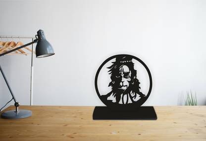 Myvibes craft Hanuman stand Decorative Showpiece  -  15 cm