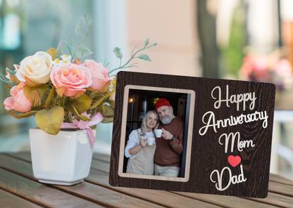 iMPACTGift MDF Wall Photo Frame