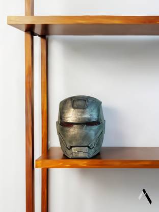 ARCHADIA Marvel Iron Man Action Figure Statue - Abandoned Rusty head Decorative Showpiece  -  22 cm