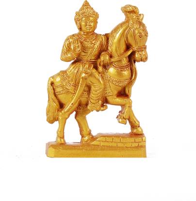 NAVARANG SMARANIKA LORD BASAVESHWARA BASAVANNA 5 INCH STATUE Decorative Showpiece  -  10 cm