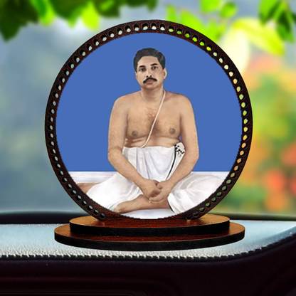 GiftzLane Lord Anukul Thakur ji Idol for car Dashboard & Home Decorative Showpiece  -  3 cm