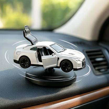 YOURKARTS.COM YOURKARTS.COM Spinning car for dashboard Car spins when you drive Decorative Showpiece  -  6 cm