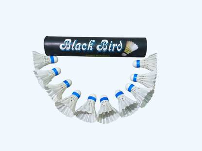 AI NYLON SHUTTLECOCK Feather Shuttle  - White