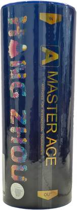 VICTOR Master Ace CO24 3 Pieces Badminton Feather Shuttle  - White