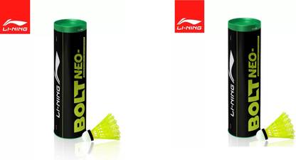 LI-NING Bolt Neo (6 in 1) Nylon Shuttle - Yellow