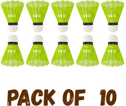 NV COLLECTION Multi-surface plastic shuttle for badminton practice Plastic Shuttle  - Multicolor