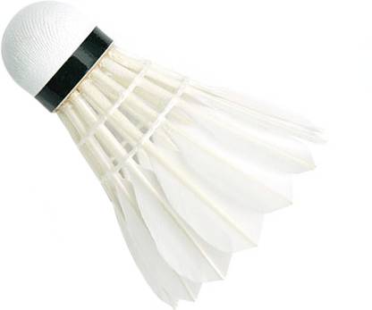 Scorpion Feather Shuttle White (Pack of 10) Feather Shuttle  - White