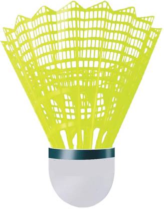 RS RETAILS | B-99 Nylon Shuttle Cock | Stable Flight, Fast Recovery | Recreational Use | Nylon Shuttle  - Green