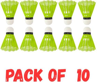 NV COLLECTION Versatile plastic shuttlecock – perfect for indoor and outdoor games Plastic Shuttle  - Multicolor