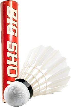 winexsports Big Shoot Feather 10 pack Shuttle Feather Shuttle  - White