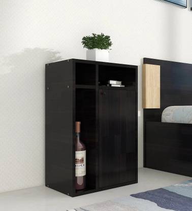 Mintwud from Pepperfry Chiyo Wooden Bedside Table/Wooden Side Table For Bedroom Engineered Wood End Table