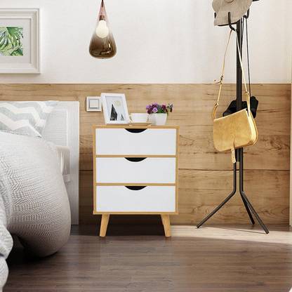 APRODZ Sheesham Wood Side Table For Bed Room / Living Room| Drawer Storage Solid Wood Bedside Table