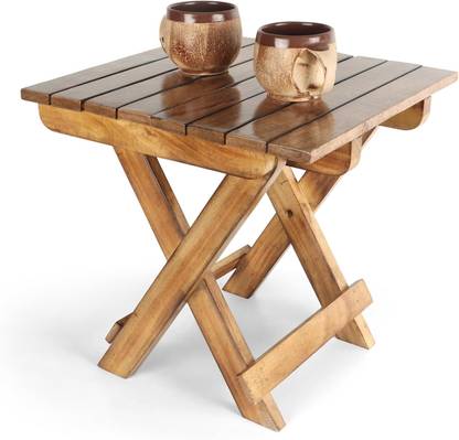AFLECT Solid Wood Side Table