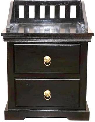 vishwakarma arts VFHBEDSIDE Solid Wood Bedside Table