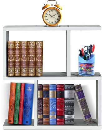 ShahQ S-Shape End Table in Engineered Wood Bedside Table