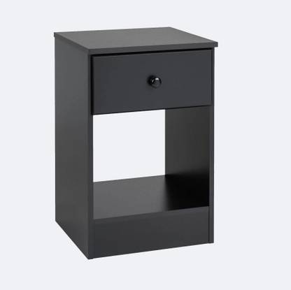 UNITEK FURNITURE 1 Drawer And 1 Self Storage, Side Table, Night Stand Engineered Wood Side Table