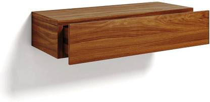 GOKUL ARTS Wooden Bedside Table|Modern Floating Nightstands Table for Bedroom Solid Wood Bedside Table