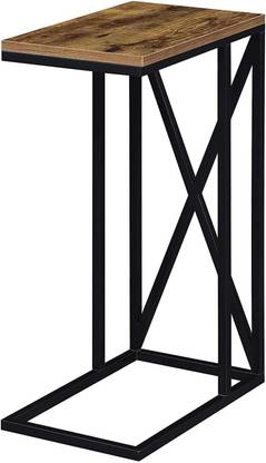 Indian Decor 48182 Sofa Side End Table, C Shaped Small Table Metal Side Table