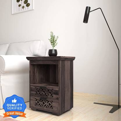 Deuba Sheesham Wood Solid Wood Side Table