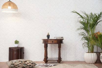 Furnishilp Beautiful Antique Wooden Stool/Side Table with Drawer Storage |Sheesham wood Solid Wood Side Table