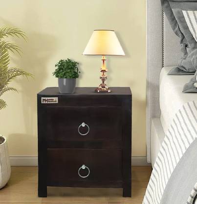 Meera Handicraft Sheesham Wood Solid Wood Bedside Table