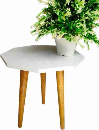 Onlinestoree Minimalist Modern End Table for Living Room Engineered Wood Corner Table