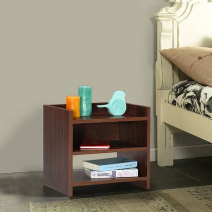 OAKFURN Lokio Multipurpose side table Engineered Wood Bedside Table