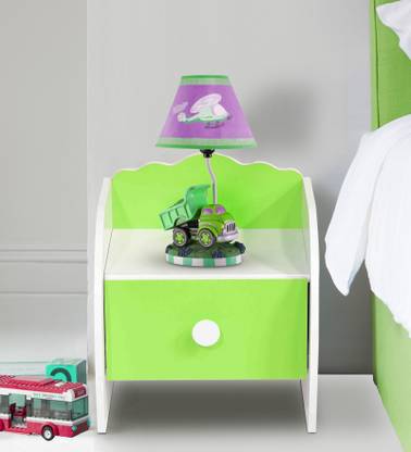 Mintwud from Pepperfry Friends Kids Bedside Table/End Table For Bedroom/Living Room Engineered Wood Side Table