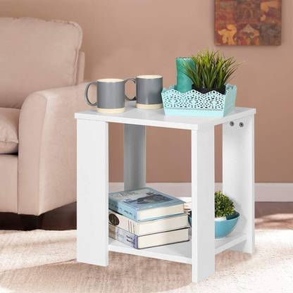 CraftOnline Folding Side Stool for Living Rooms and Office | Small Side Table Engineered Wood Side Table