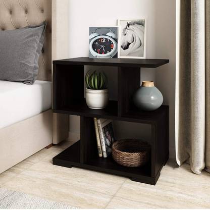 QuickyGoQuickly Quicky New and Elegant Z- shape table / End table / Corner table made up of Engineered Wood Side Table