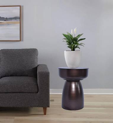 KSDECORS Metal Side Table – Modern Art-Inspired Accent for Any Room Metal Side Table