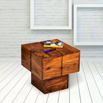 KHATIARTS Solid Wood Side Table