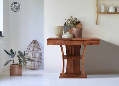 SHRI MINTU'S ART Rosewood ( Sheesahm ) console table, night stand Solid Wood Console Table