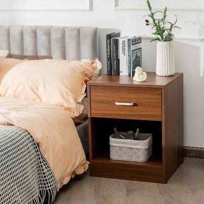 SICOQ SICOQ SideTable 1 Drawer Solid Wood Side Table