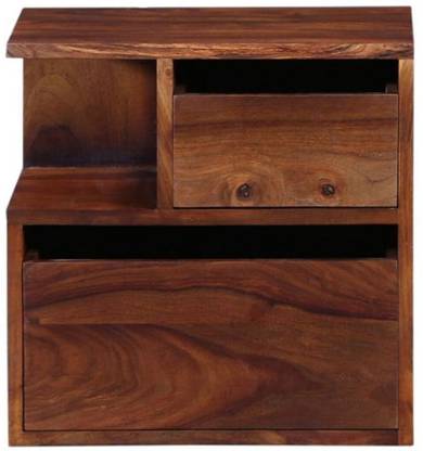 SAFEWOOD Sheesham Wood Solid Wood Bedside Table