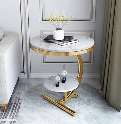 EVENINGDECOR Metal Side Table