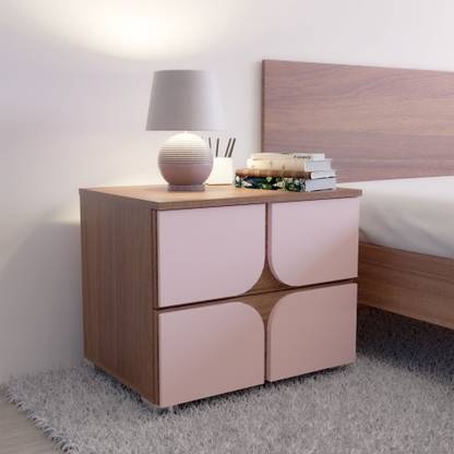 NEUDOT KRUGER Engineered Wood Bedside Table