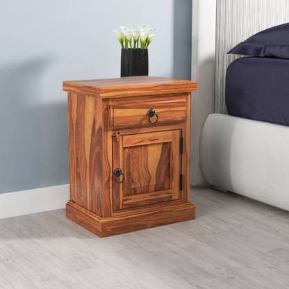 Devsignature Solid Sheesham Wood Bed Side Table For Bed Room Solid Wood End Table