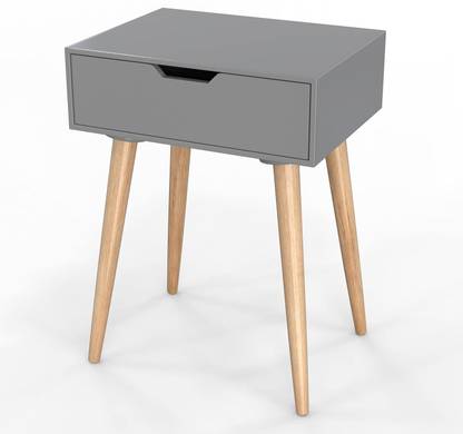 SAJAAVA Solid Wood Bedside Table