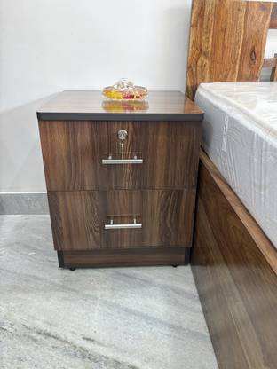 smf Side table Engineered Wood Bedside Table