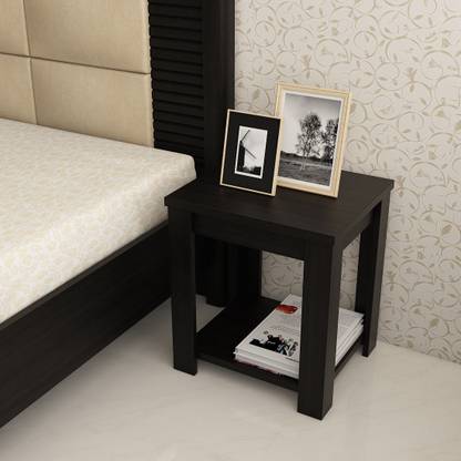 SPACEWOOD Engineered Wood Bedside Table