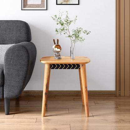 Godrej Interio Cesar Solid Wood Corner Table