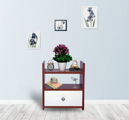 Stymax Bedside Table Storage Rack Multipurpose Shelf (SBT01 /40 x 26 x 33 cm) Engineered Wood Bedside Table
